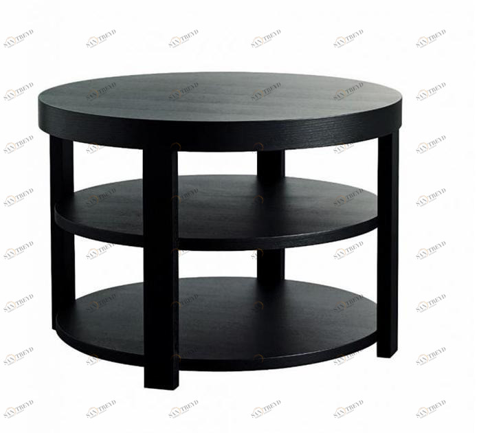 Casamilano Круглый деревянный журнальный столик sun-id-1364864