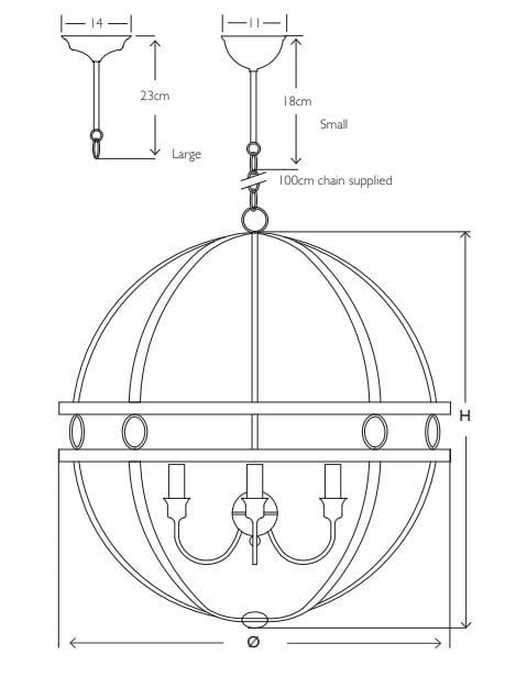 Металлический подвесной светильник Abrissi ARCH-00072358 - Вид №8