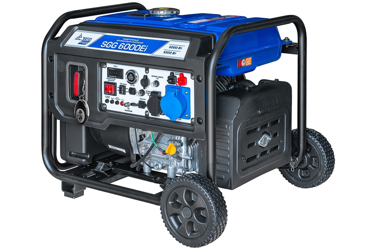 Электрогенератор   бензиновый ТСС SGG 6000Ei 9109978 STDN-0029699 - Вид №2