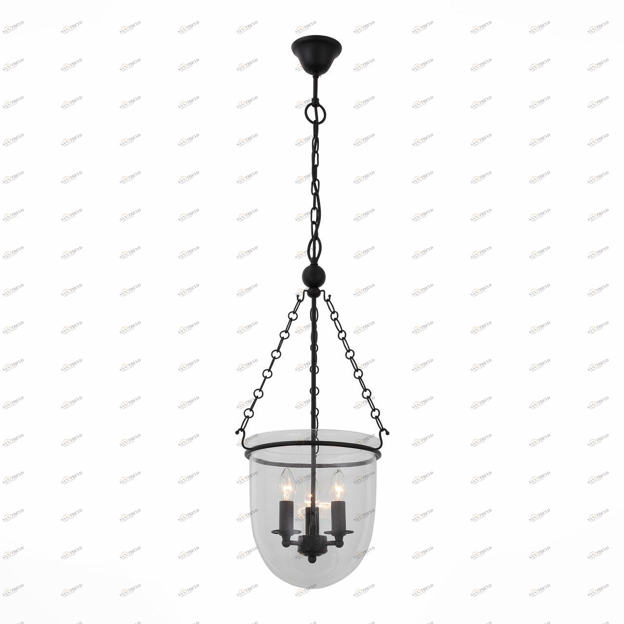 Подвесная люстра ST Luce Sotto SL317.423.03 ST LUCE ДИЗАЙНЕРСКИЕ, SOTTO 108520 Черный 