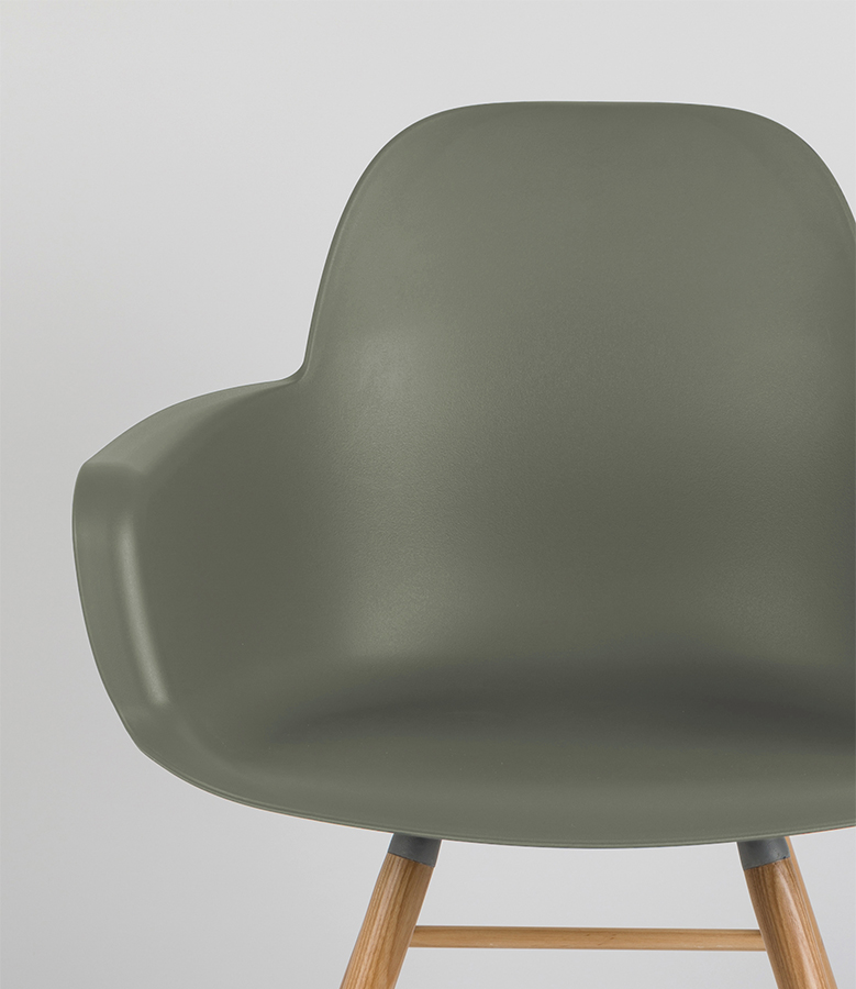 Кресло Albert Kuip зеленое Zuiver 1200136 - Вид №2