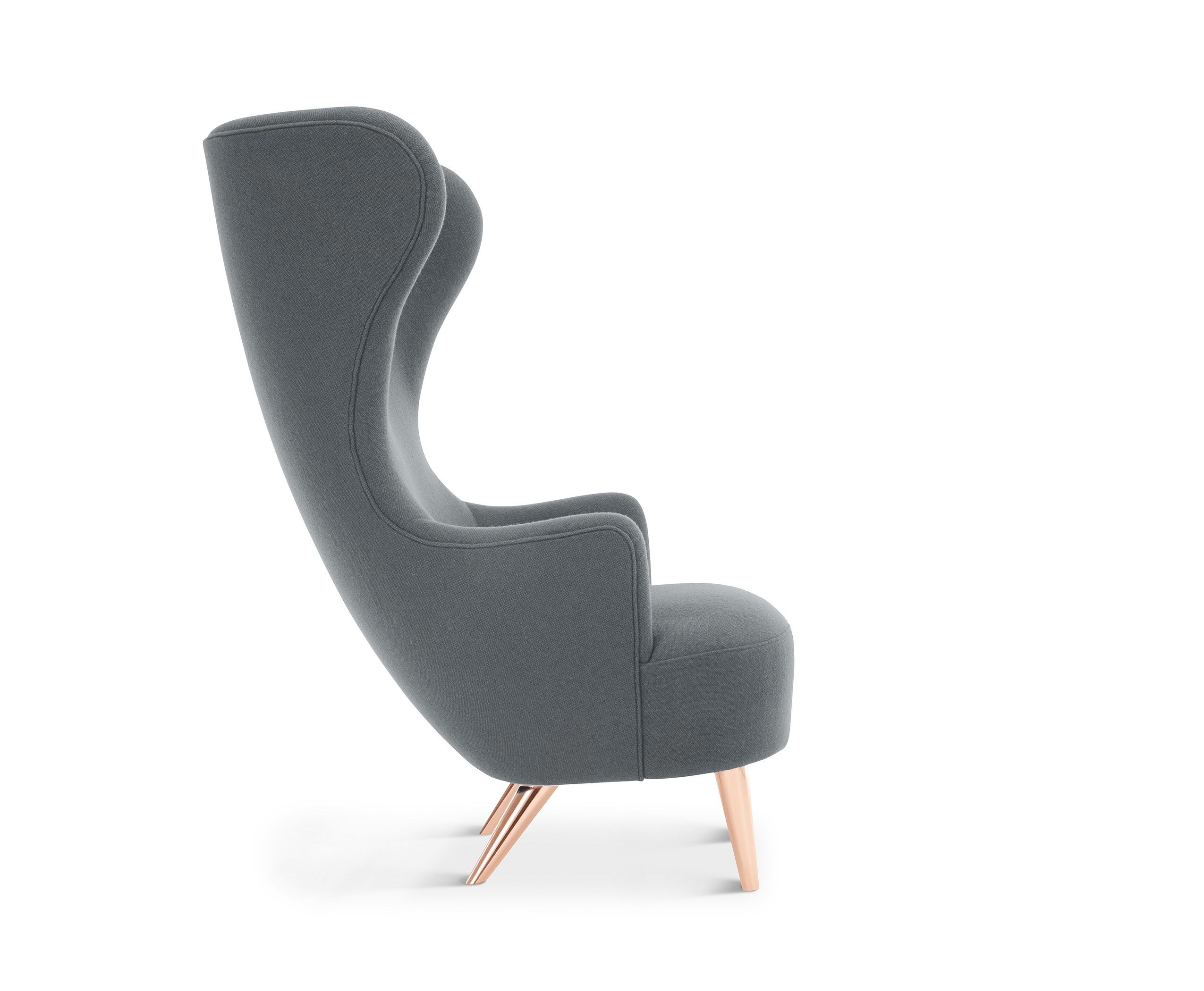 Тканевое кресло-шпагат Tom Dixon Wingback ARCH-00030040 - Вид №4
