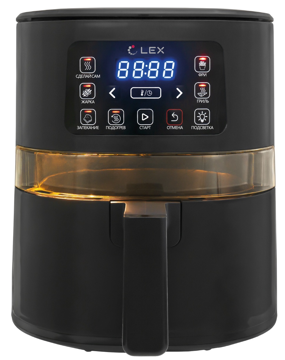 9903496 Аэрогриль LEX LXAF 5405 черный STDN-0005843