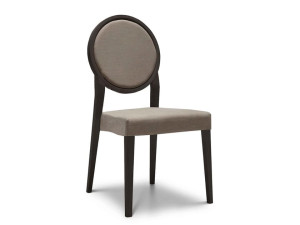 Штабелируемый мягкий стул с медальоном