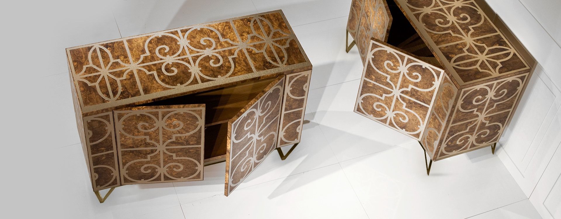 Деревянный шкаф с распашными дверцами Mobi ARCH-00040687 - Вид №2