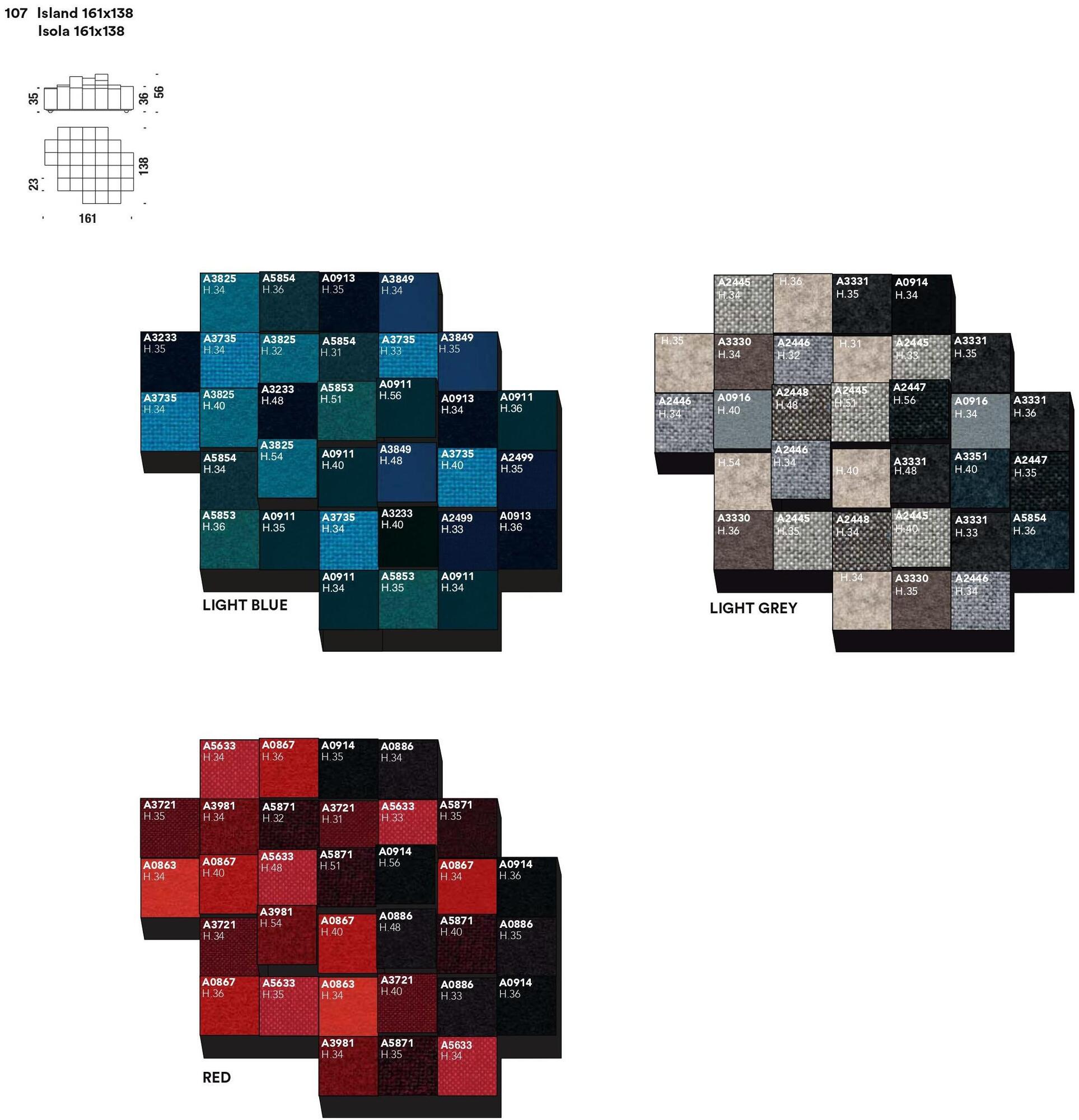 Moroso Секционный модульный диван из ткани sun-id-1368593 - Вид №5