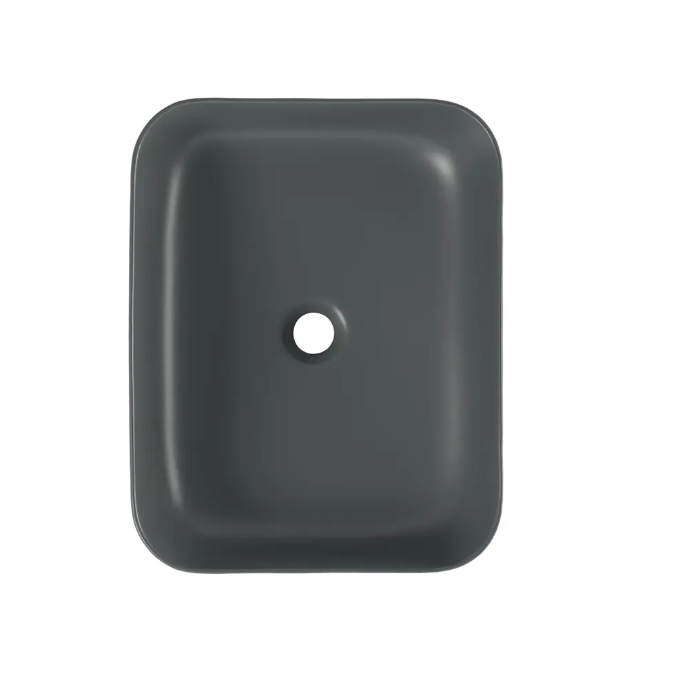 Раковина Culto Jet накладная 40 см цвет серый матовый STLM-2179951 - Вид №3