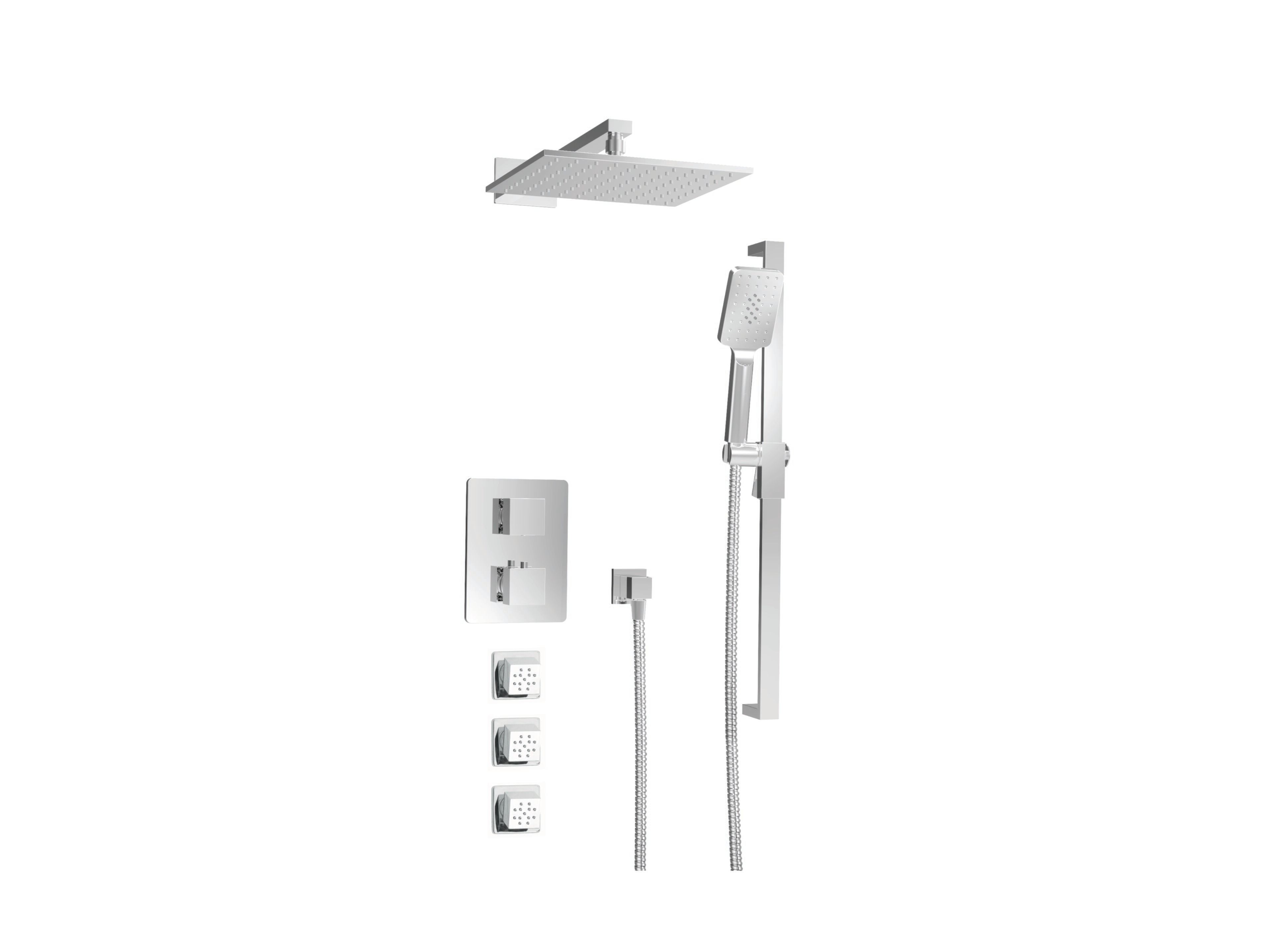 Термостатический набор для душа с душем BARIL Rec B05 ARCH-00139570