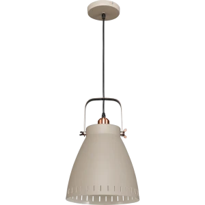 Светильник подвесной New York PL-428L, 1xE27x60 Вт, 3 м², цвет серый