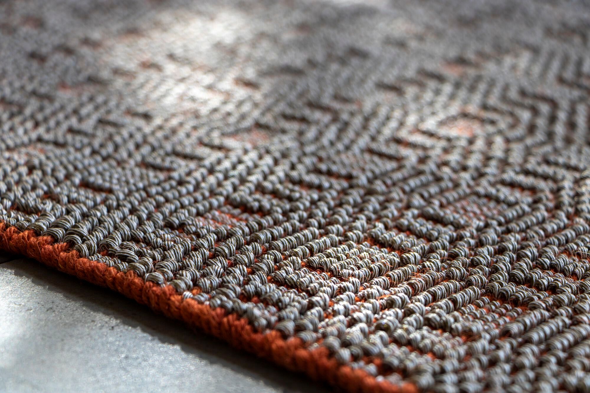 Ковер ручной работы из полиэстера и джута G.T.DESIGN канотье Котта ARCH-00039604 - Вид №2