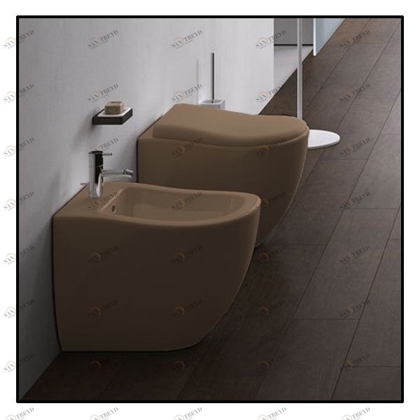 FLBIAV Биде напольное FLUID Ceramica Cielo