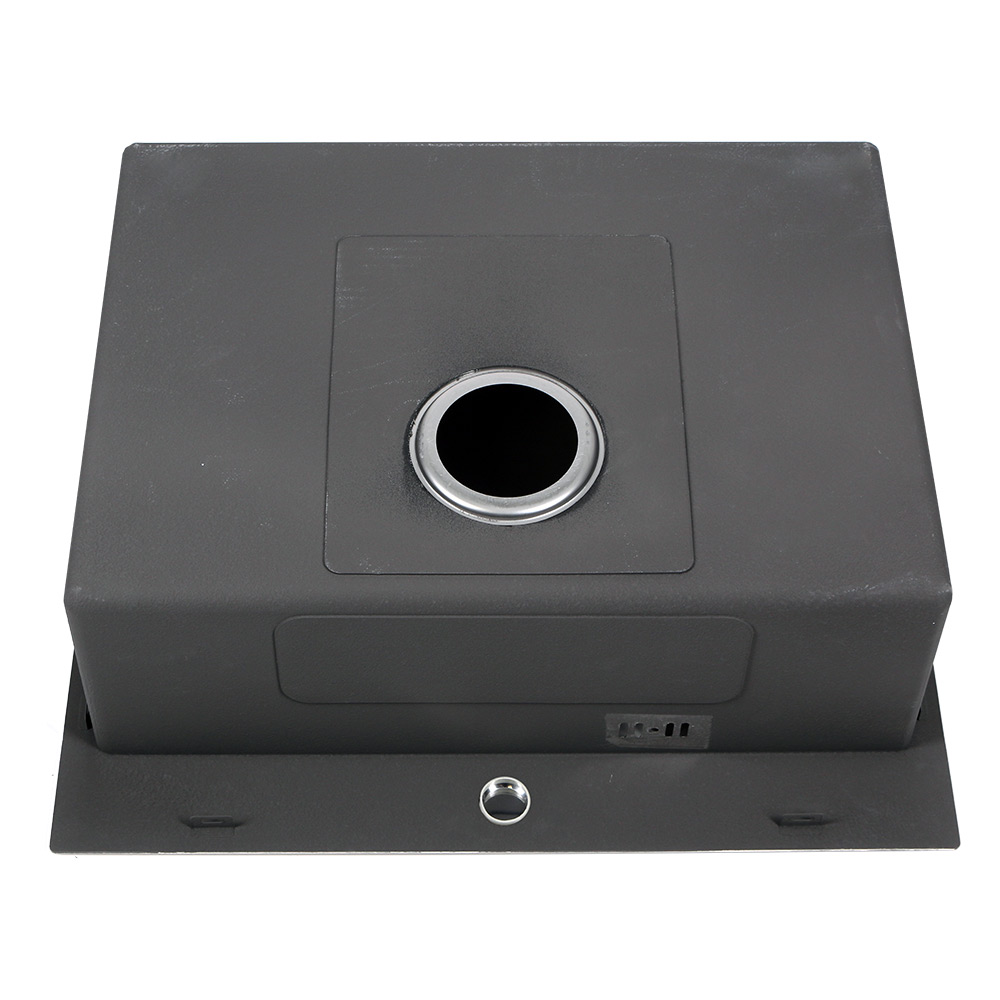 Мойка H6151 MELANA ProfLine 3,0/200 САТИН врезная прямоугольная с коландером H6151 H6151 сатин - Вид №9