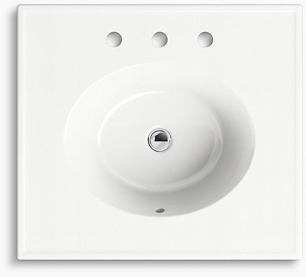 K-2791-8-G86 Накладная раковина на столешницу  прямоугольная Kohler  - Вид №2