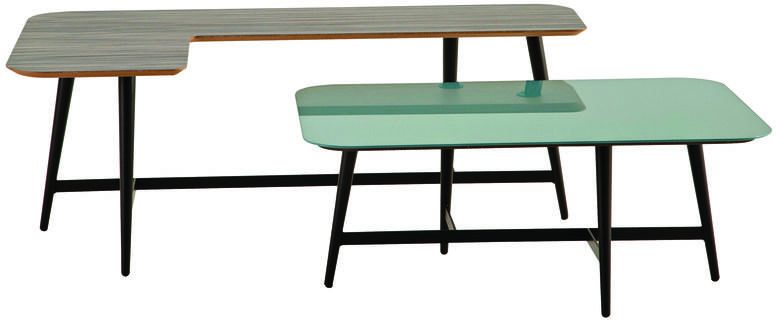Roche Bobois Модульный прямоугольный лакированный журнальный столик Les contemporains sun-id-1370198 - Вид №1