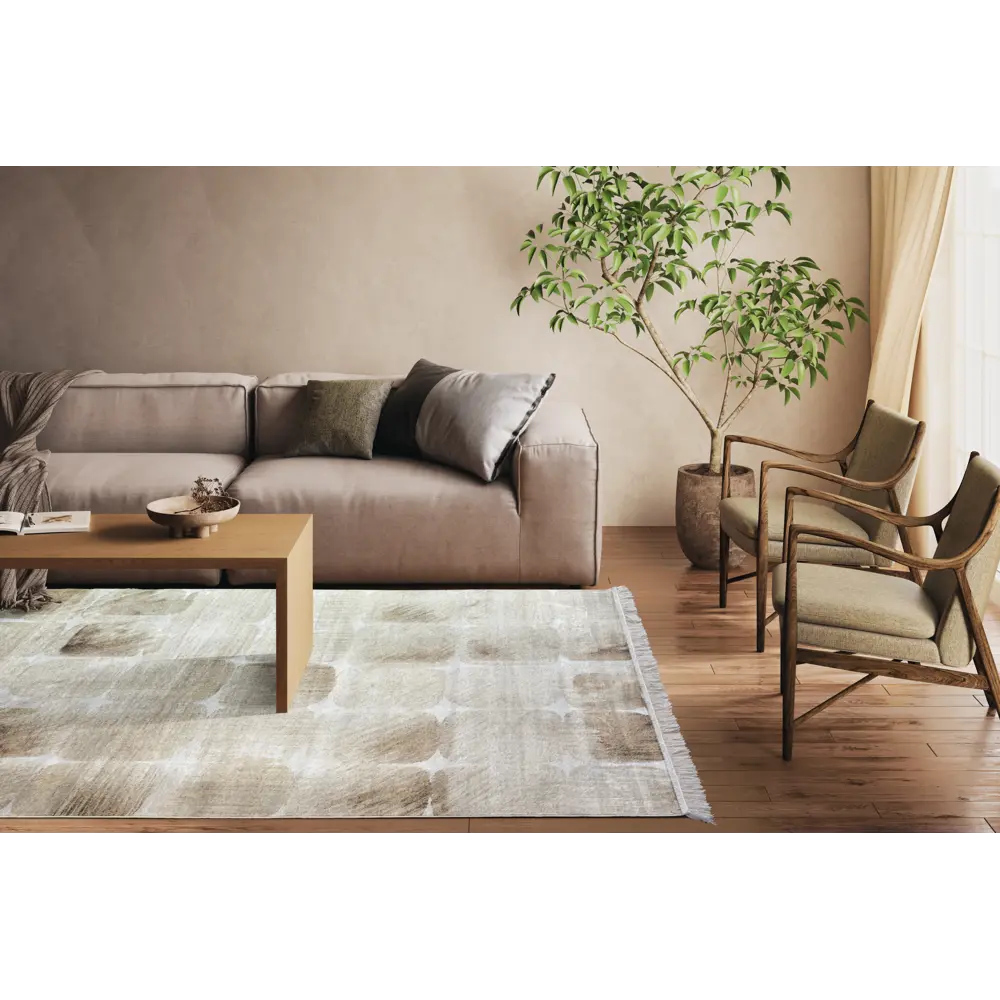 89374981 Ковер Leo 160x230 см вискоза 927004/2424 цвет коричневый STLM-1383473 RAGOLLE  - Вид №7