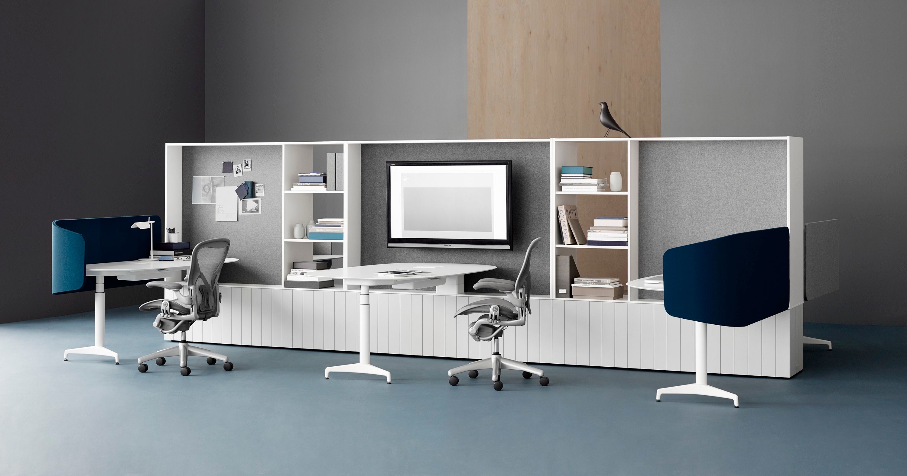 Мобильный офис высокий звукопоглощающий Herman Miller местный ARCH-00042410 - Вид №7