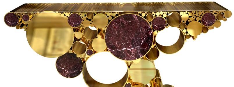 Malabar Прямоугольная консоль из латуни Wanderlust sun-id-1409351 - Вид №4