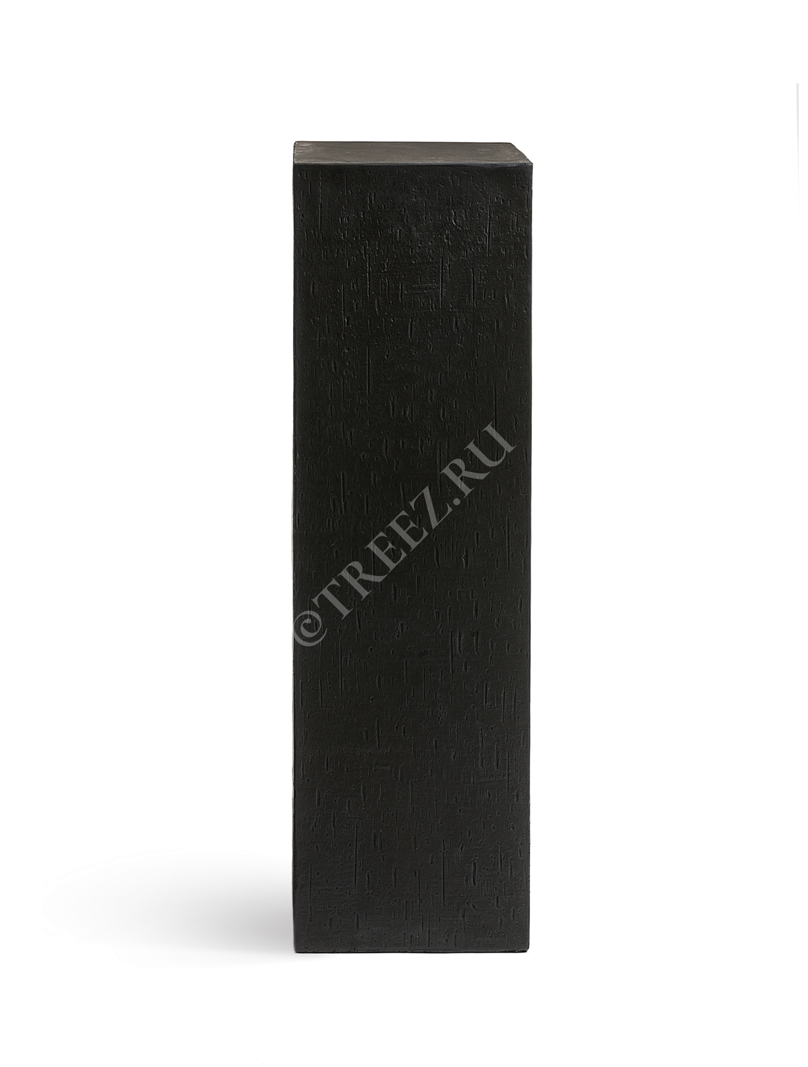 41.1016-0010-BLCK-100 Кашпо  ERGO - серия Cork - Колонна - Антрацит Цветочная коллекция  - Вид №2