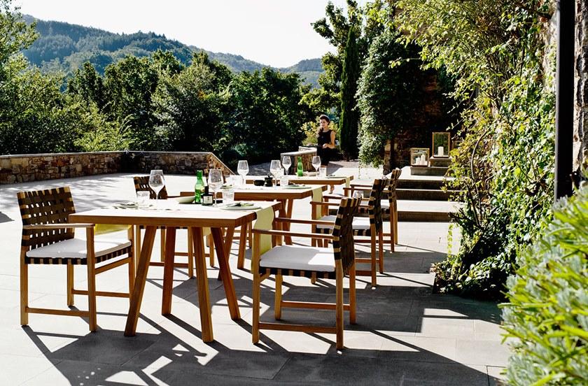 TRIBÙ Садовое кресло Canax® с подлокотниками Vis à vis 01718 - Вид №5