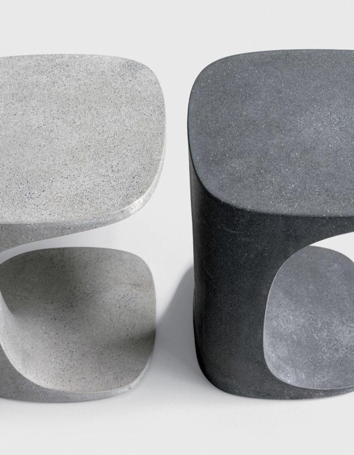 Kristalia Журнальный столик квадратный из бетона sun-id-1379418 - Вид №1