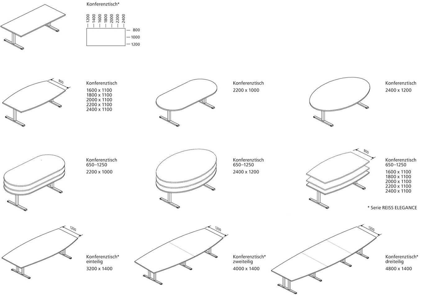 Модульный стол для совещаний REISS REISS Eco N2 ARCH-00116278 - Вид №2