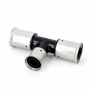 Тройник пресс PVDF HENCO 32х26х32