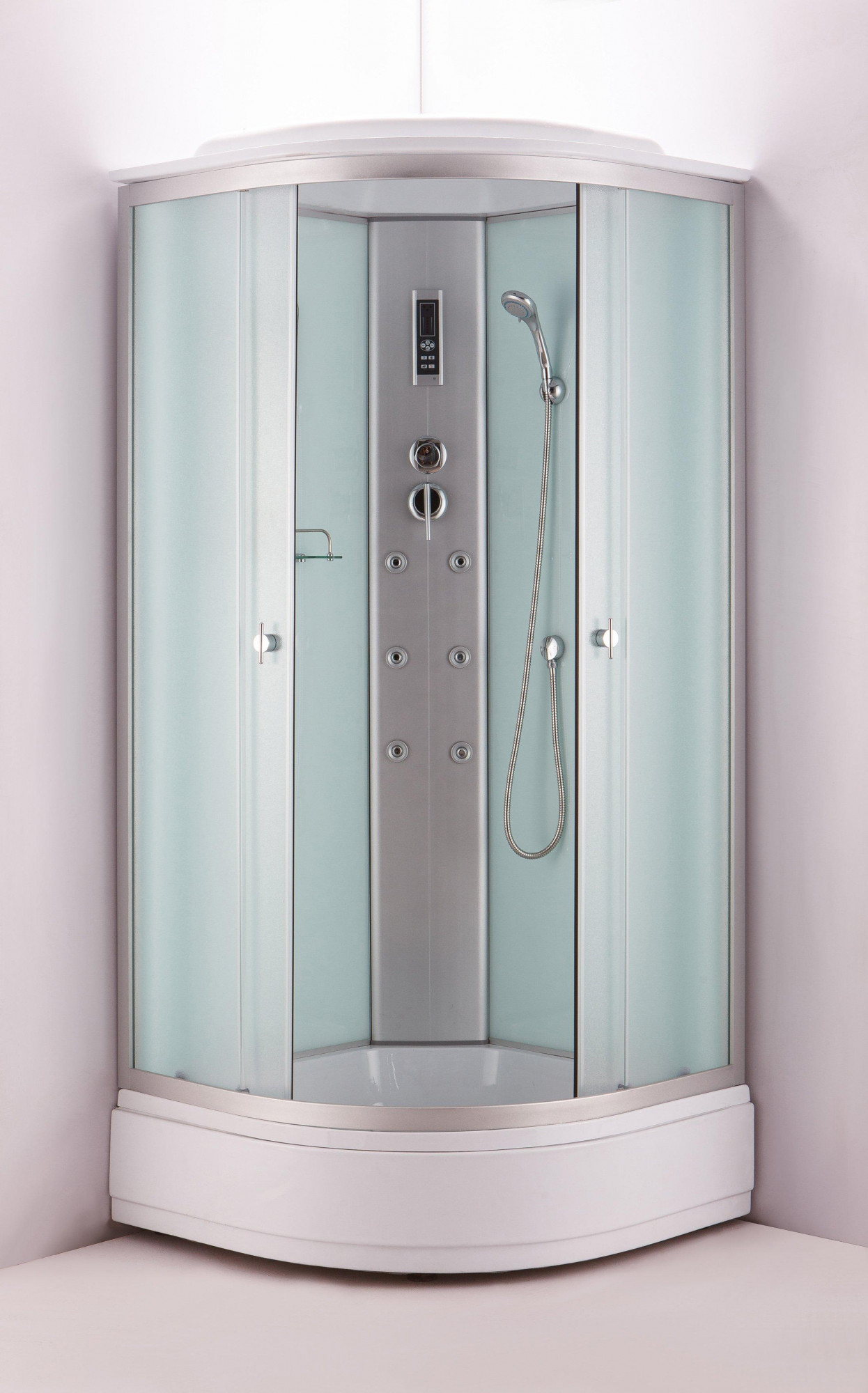 Душевая кабина NG- 3317-14 (900х900х2150) низкий поддон(26см) стекло МАТОВОЕ Niagara Classic 33171424