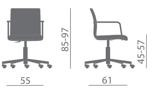Операционный офисный стул Kastel ARCH-00053908 - Вид №1