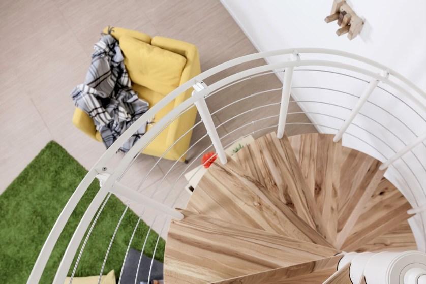 Fontanot Винтовая лестница из стали и дерева sun-id-1475225 - Вид №3