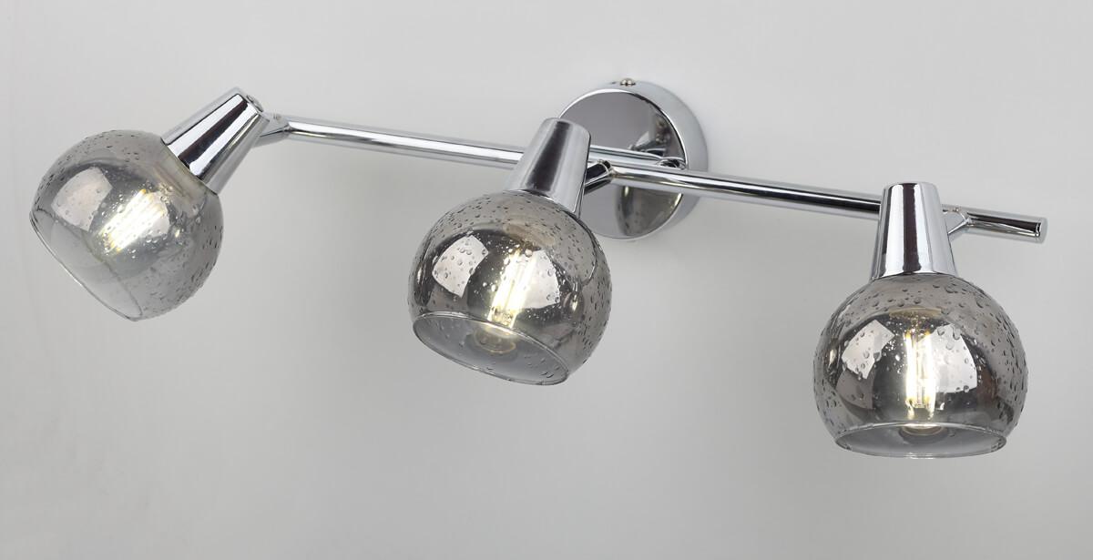 Спот настенный цвета хром Rivoli Gocce 7007-703 RIVOLI GOCCE 00-3924514 Хром  - Вид №3