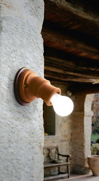 Aldo Bernardi Настенный светильник из керамики с фиксированным кронштейном sun-id-1419782 - Вид №1