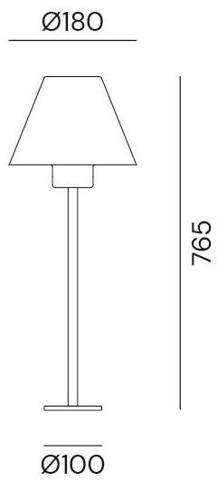 Il Fanale Столбик из металла Fiordo 261.10.or / 261.11.or / 261.12.or - Вид №4