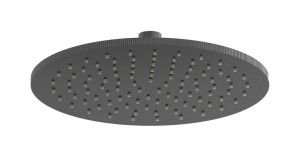 Верхний душ круглый диам.250 WE ARE IB rx025cs Brushed Black Chrome Monamour