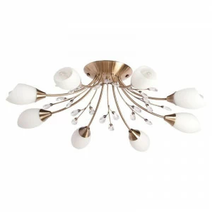 Потолочная люстра MW-Light Нежность 356015308 MW-LIGHT ДИЗАЙНЕРСКИЕ, НЕЖНОСТЬ 182711 Белый