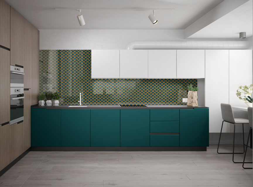 Столешницы для кухни - Суоло LIGRON LIST475 2222 - Вид №19