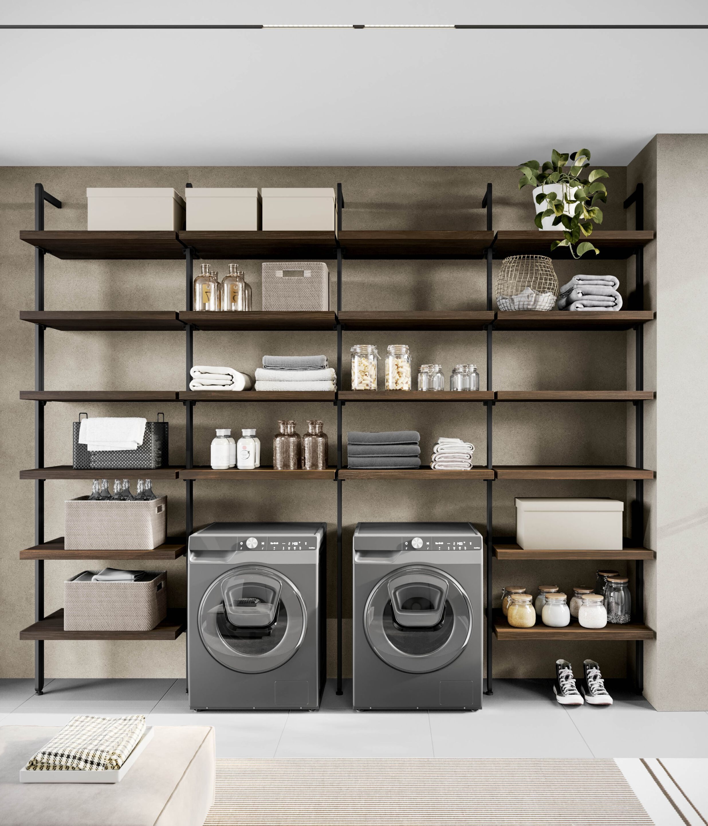 Шкаф для стиральной машины Birex IDROBOX COMP.8 ARCH-00065605 - Вид №4