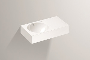 4231000000 Умывальник, wt.mc800h.l, белая, proshield Alape серия MC