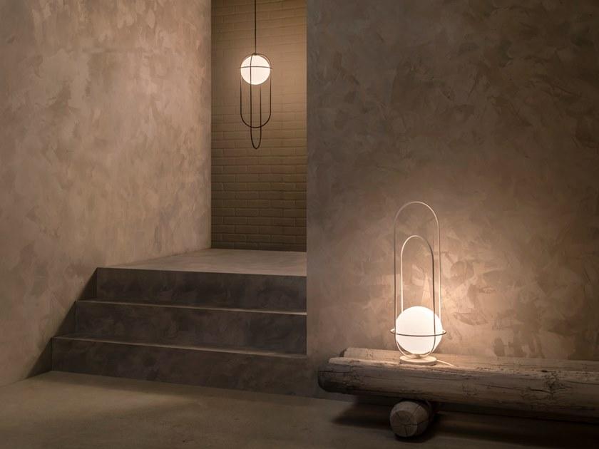 ANDlight Настольная лампа из стали и стекла Orbit sun-id-1464114 - Вид №5