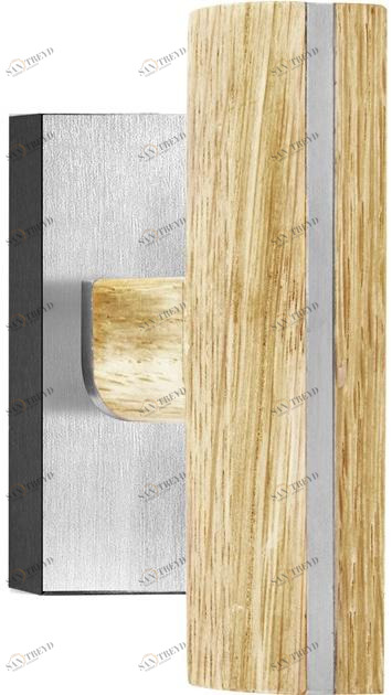 Formani Оконная ручка из нержавеющей стали и дерева Two Pbt22-dk