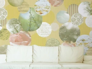 GLAMORA Виниловые обои Stripes & squares