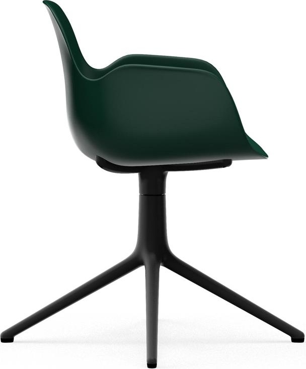 606114 Кресло Swivel 4L Black Alu Green Normann Copenhagen Form - Вид №2