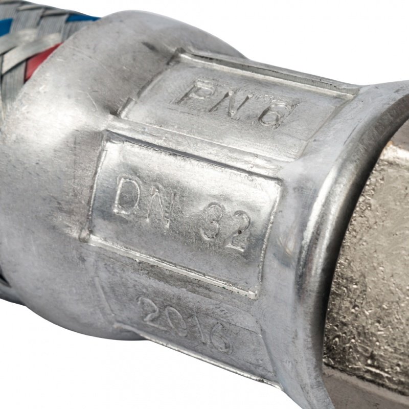 Гибкая подводка для воды ВР 1"1/4 х ВР 1"1/4 STOUT - 800 мм SHF0156323232 - Вид №1