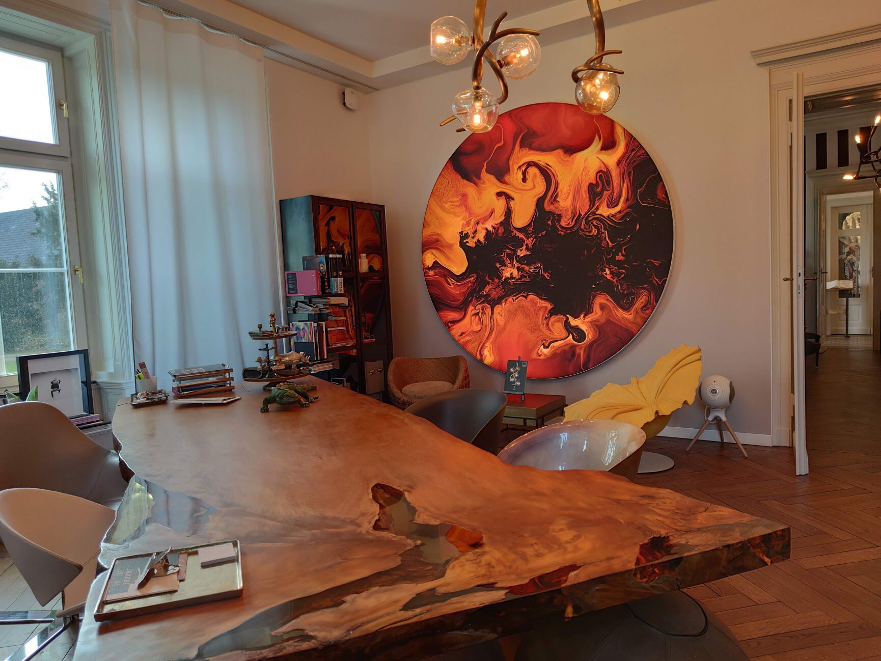 Рамка с алюминиевой рамой и набивной тканью ABS Group QUADRI ARCH-00147079 - Вид №2