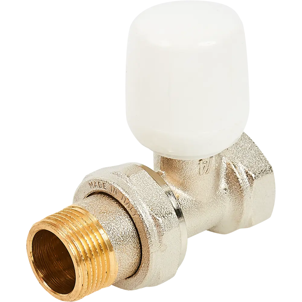 ITAP Вентиль для радиатора прямой 3/4" с никелированным покрытием 82807862 STLM-0036353