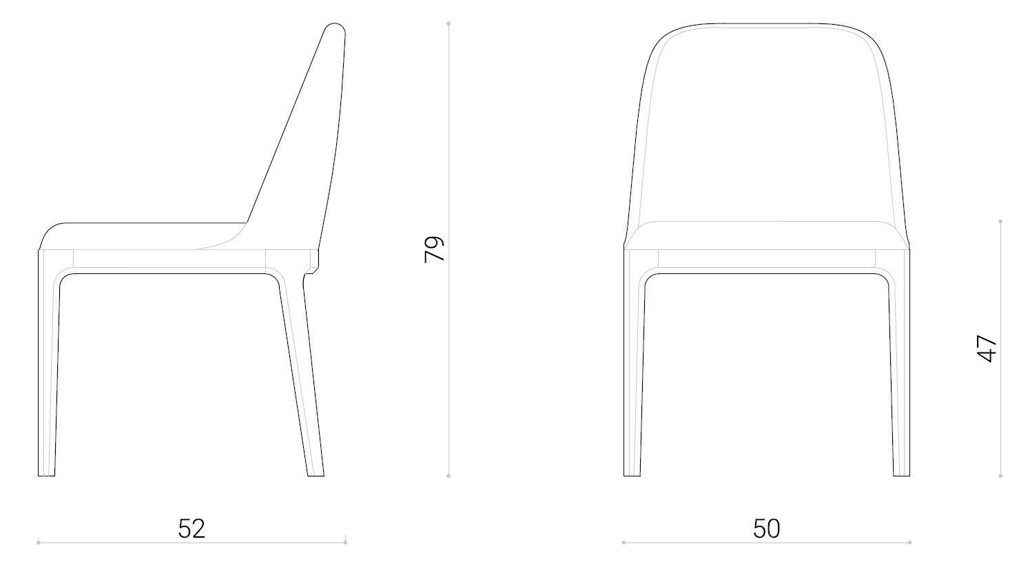 Мягкий стул из ясеня Morelato ARCH-00130501 - Вид №10