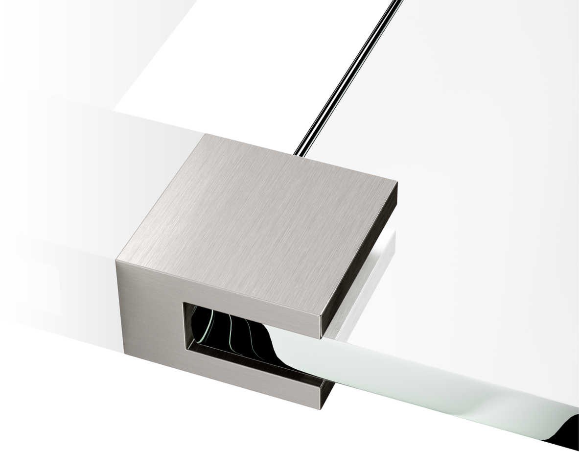 0561234 ДЕРЖАТЕЛИ ДЛЯ СТЕКЛЯННОЙ ПОЛКИ CO GKH DECOR WALTHER CORNER