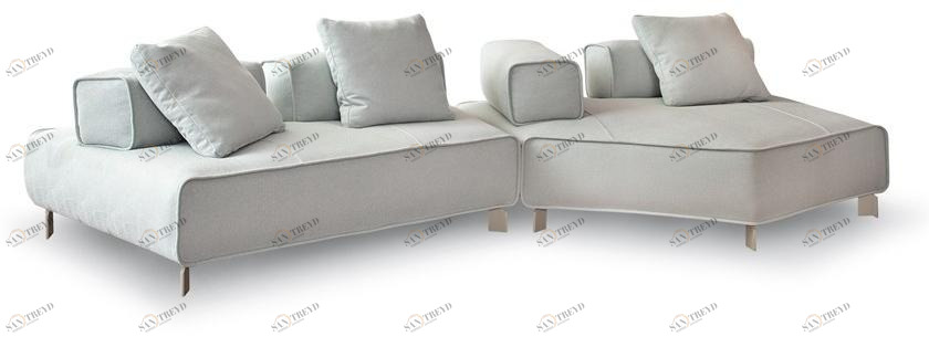 Bonaldo Модульный диван из ткани sun-id-1455653