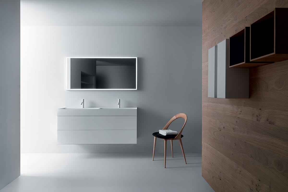 Двойной умывальник с ящиками Falper Четыре.Zero ARCH-00148647 - Вид №1