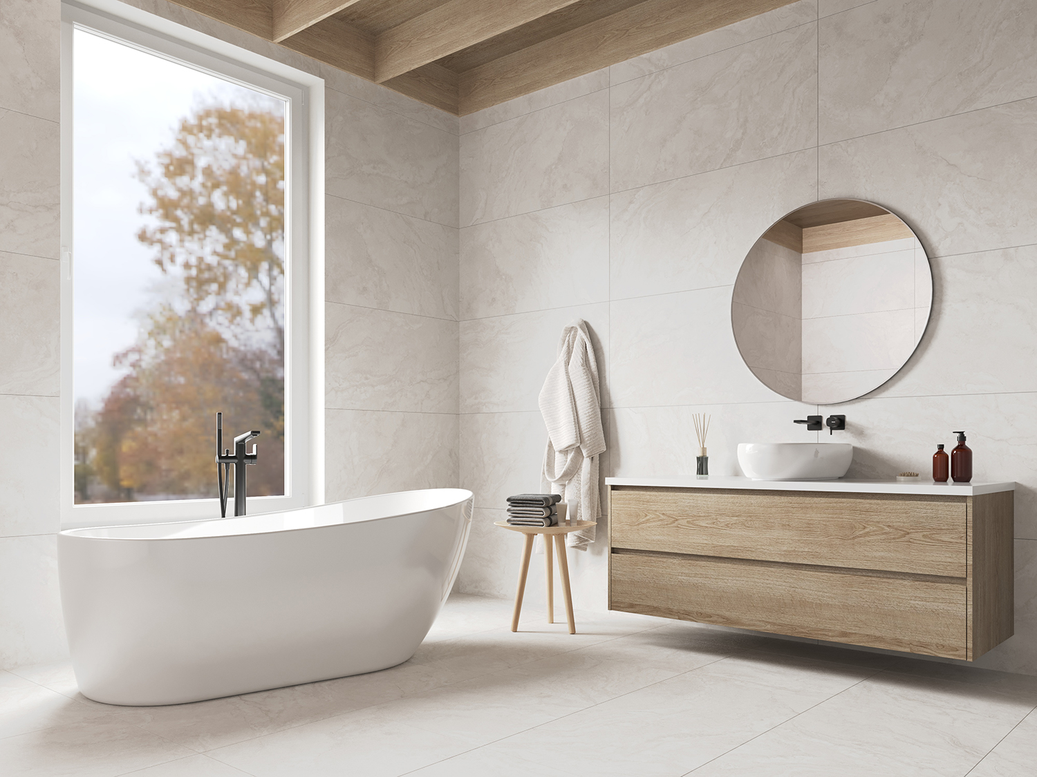 Шелковый камень: элегантность керамогранита STP-ST596 INCOLOR Silk 60 - Вид №2