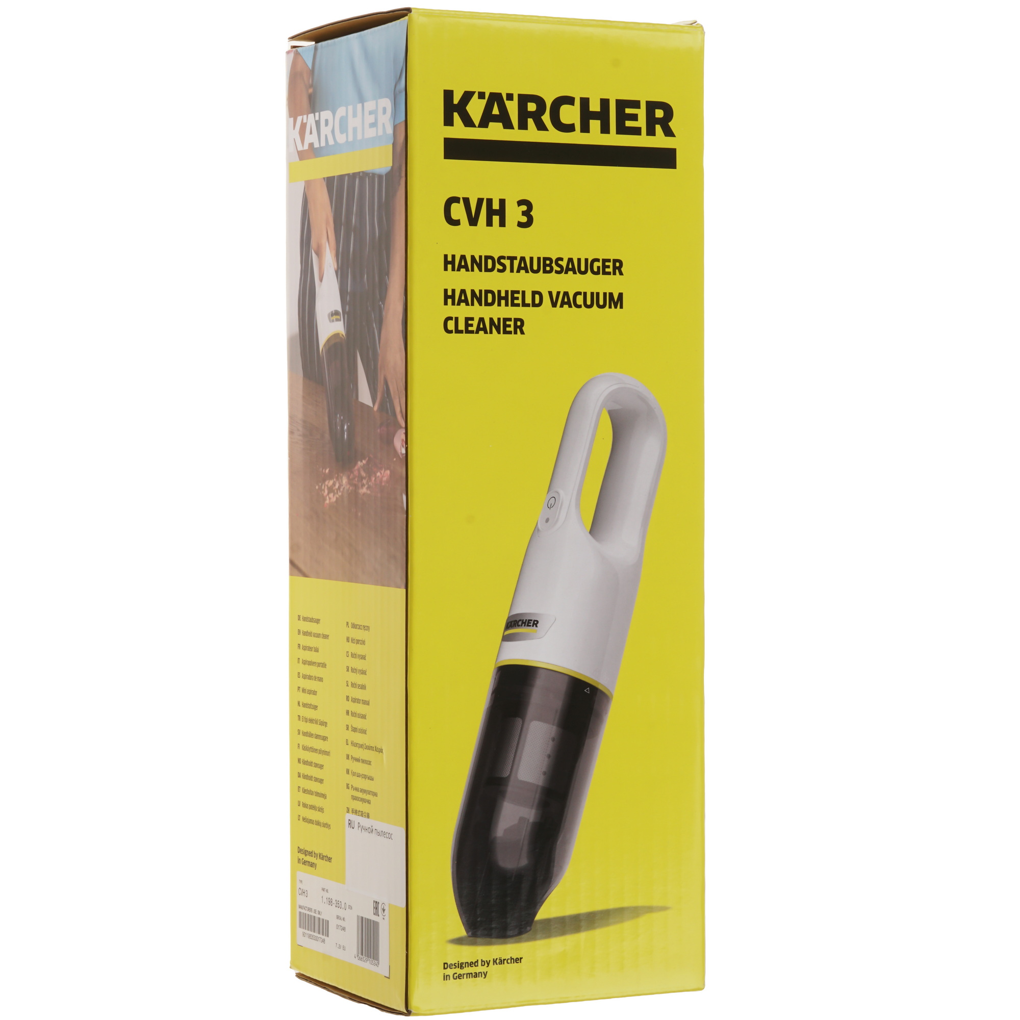 9294735 Пылесос   ручной Karcher CVH 3  белый STDN-0132843 - Вид №6